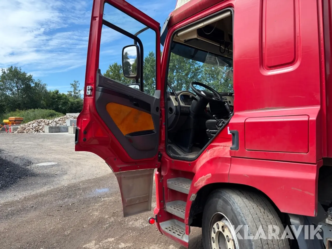 Billede 9 - Lastbil DAF CF med wirehejs og HMF kran