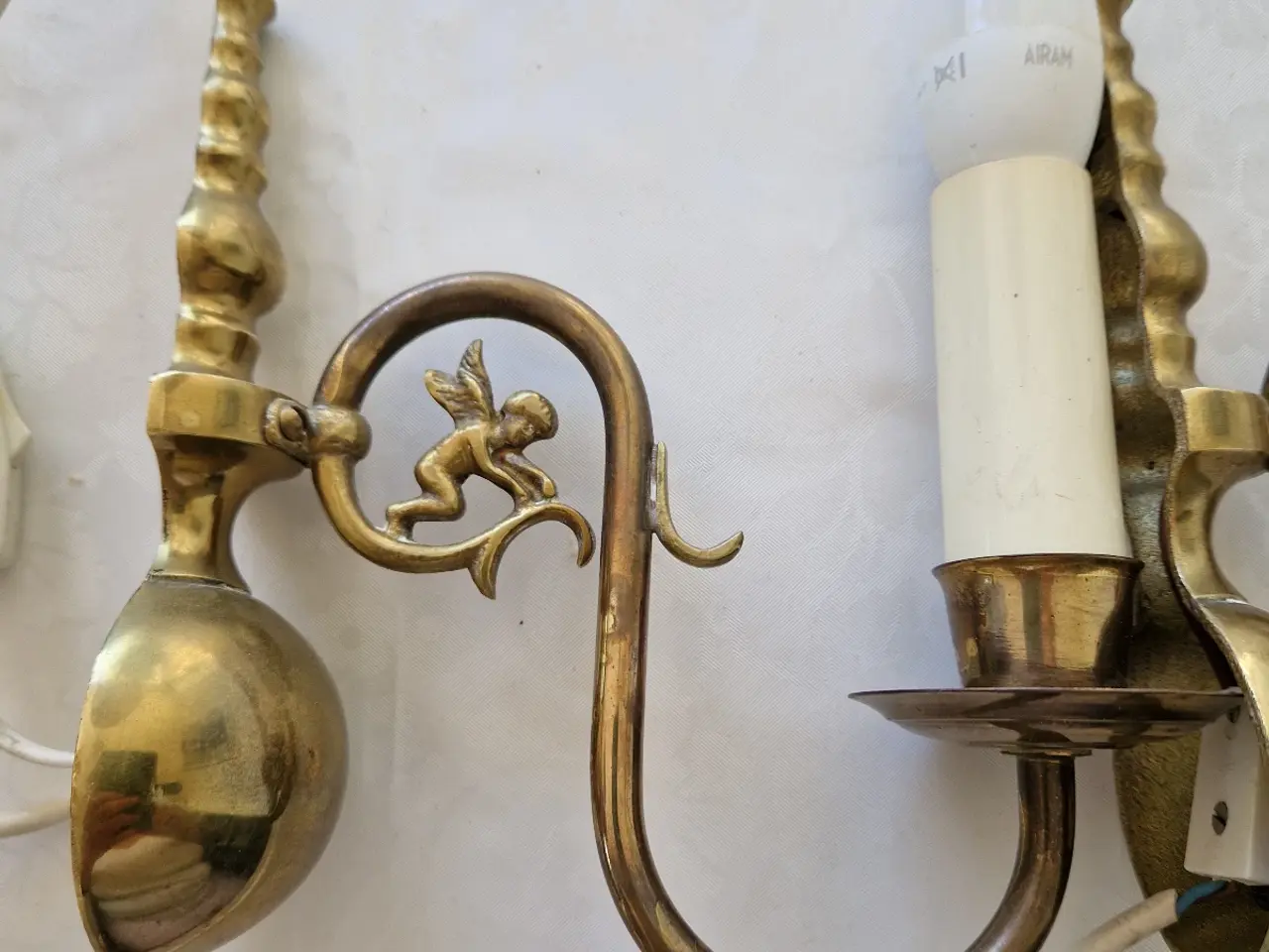 Billede 3 - Dansk vintage lampe sæt frs 50erne