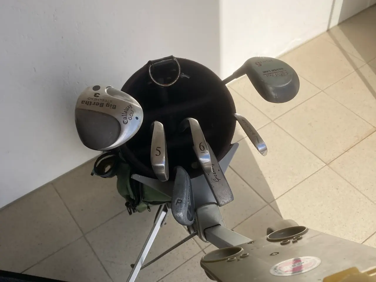 Billede 1 - Billig Golfstart. Alu vogn, bag , værktøj