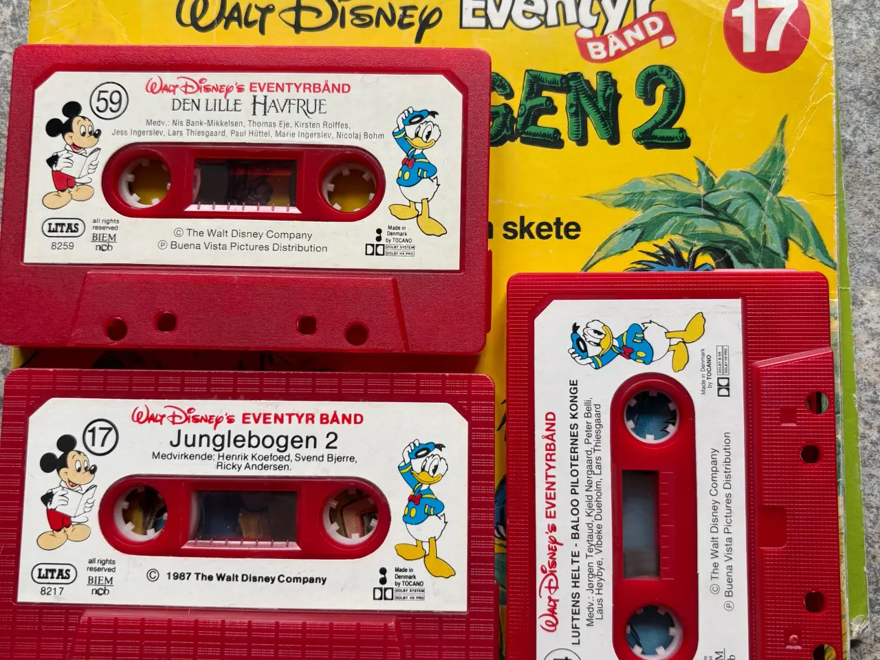 Billede 1 - Walt Disney bånd og bøger