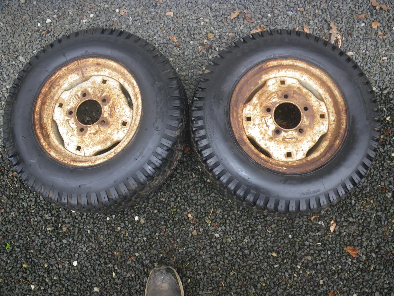 Billede 1 - Havetraktor hjul