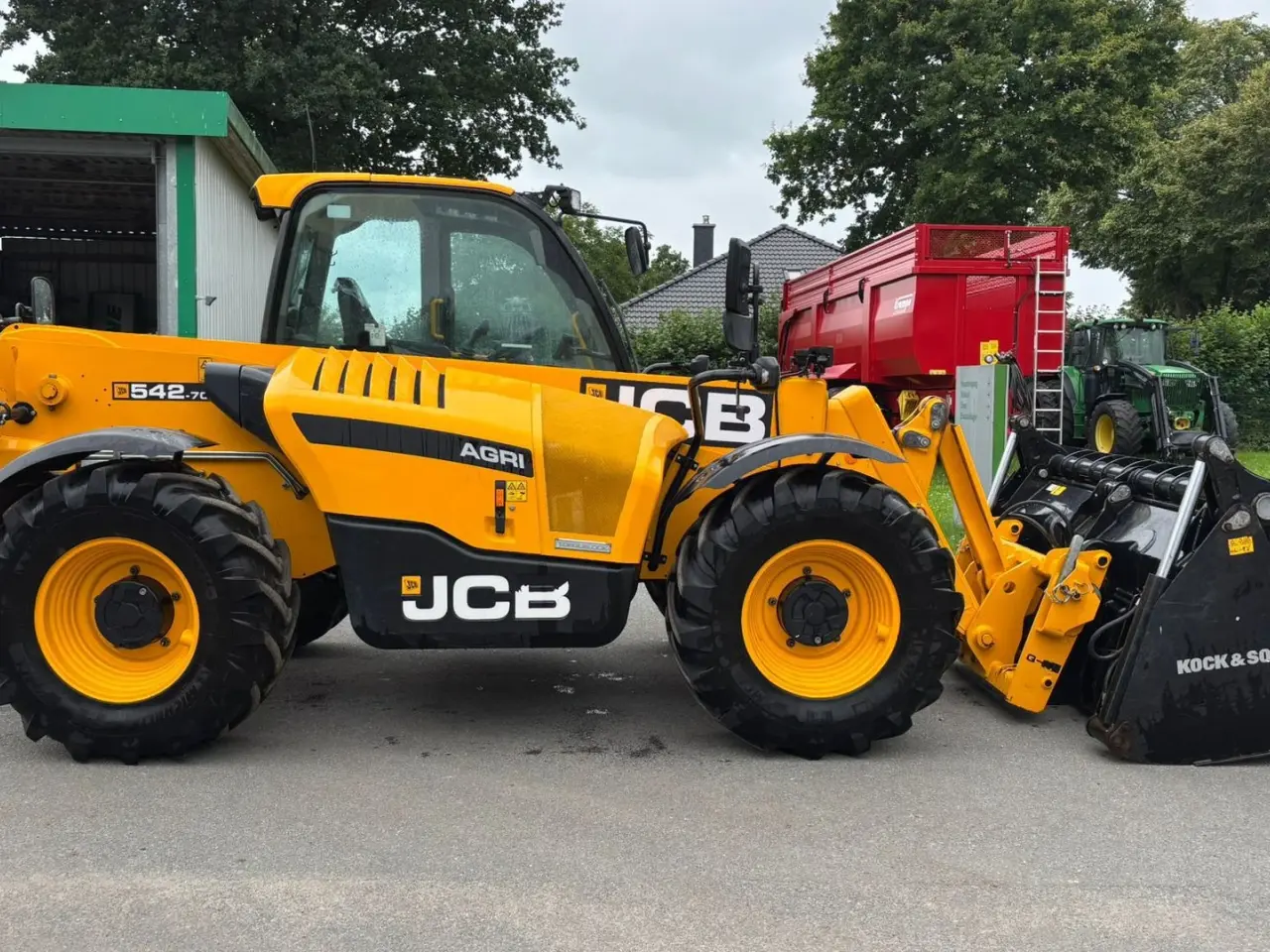 Billede 1 - JCB 542-70 AGRI Kun kørt lidt demo