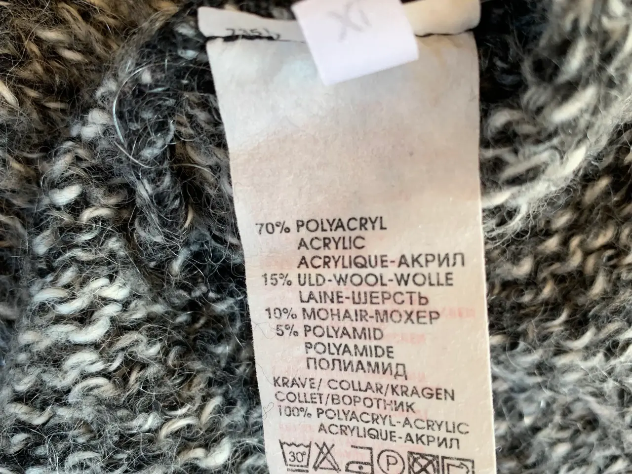 Billede 4 - Choise by Danwear striktrøje str.XL