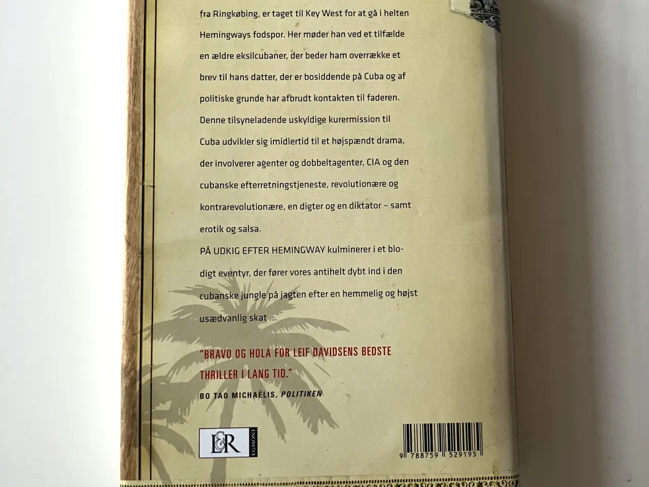 Billede 2 - På udkig efter Hemingway. Af Leif Davidsen