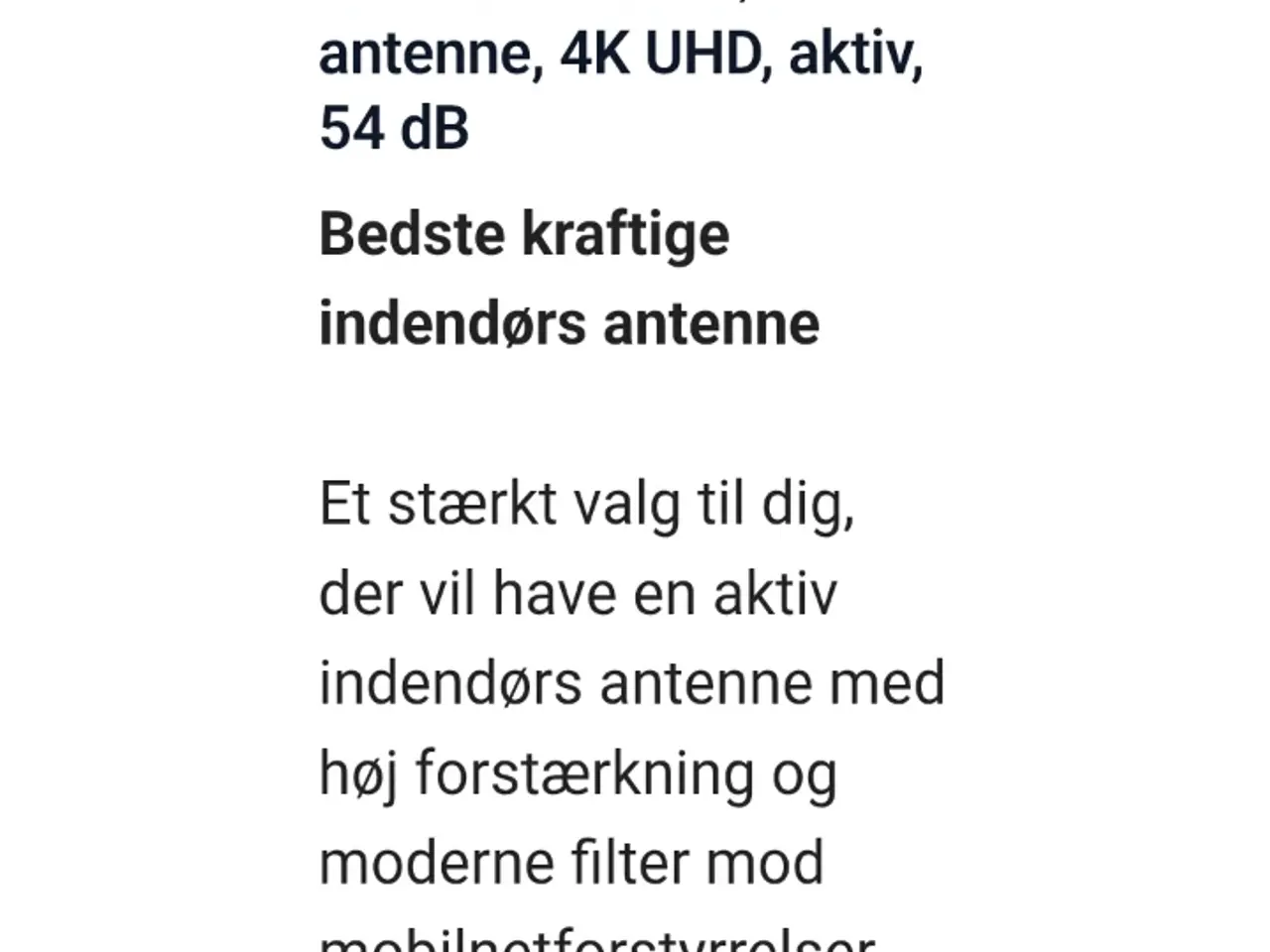 Billede 4 - Stueantenne. 