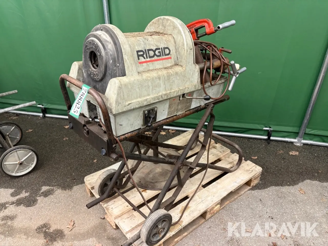 Billede 1 - Gevindskæremaskine Ridgid 1822