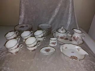 Ældre kaffestel fra KPM - Kjøbenhavns Porcelæn Mal