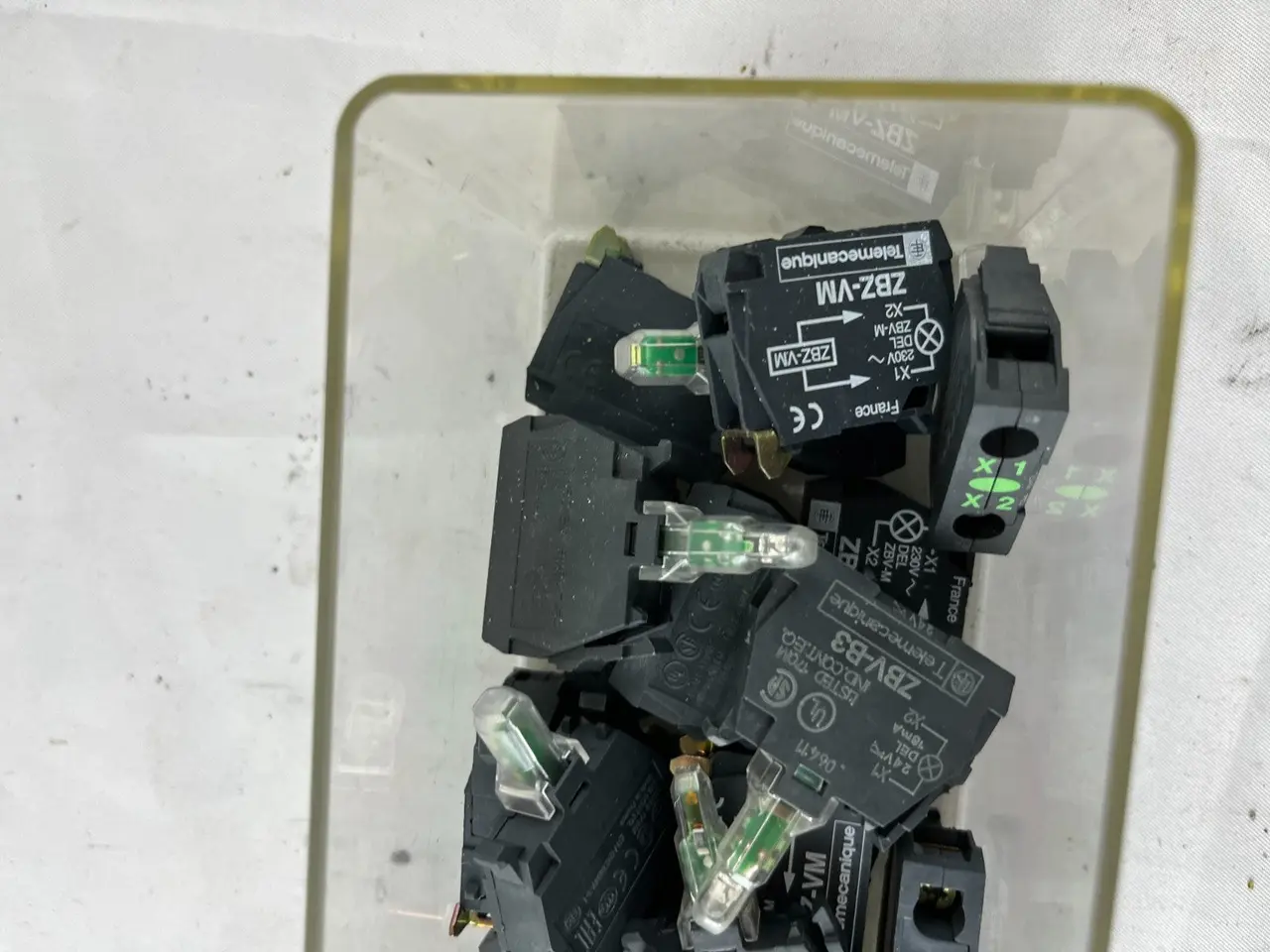 Billede 11 - Schneider Electric ZBVM3 Harmony ZBV Green LED V