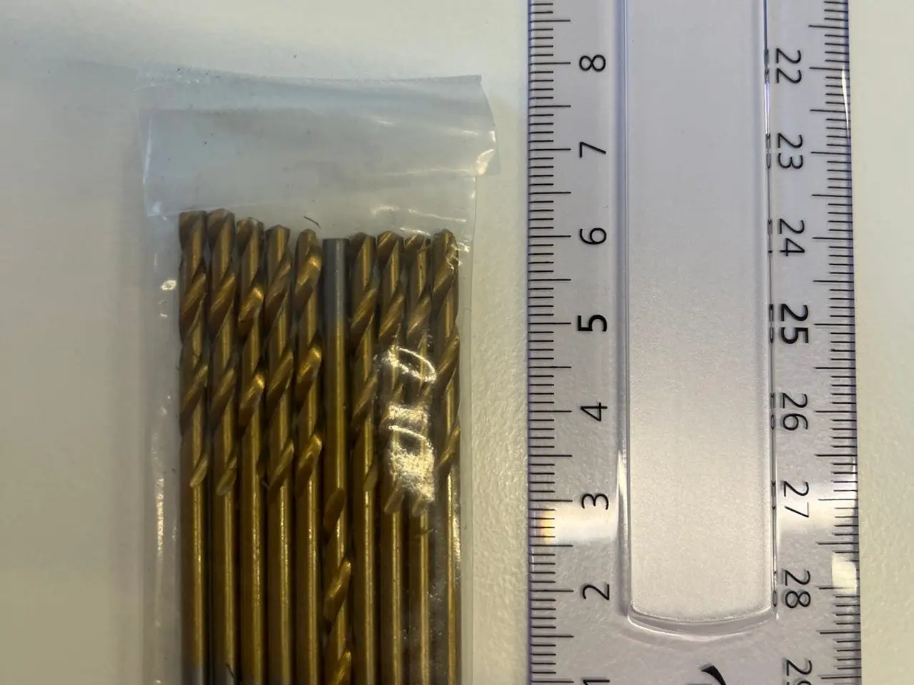 Billede 1 - Metalbor 3 mm, 10 stk (HSS titanium)