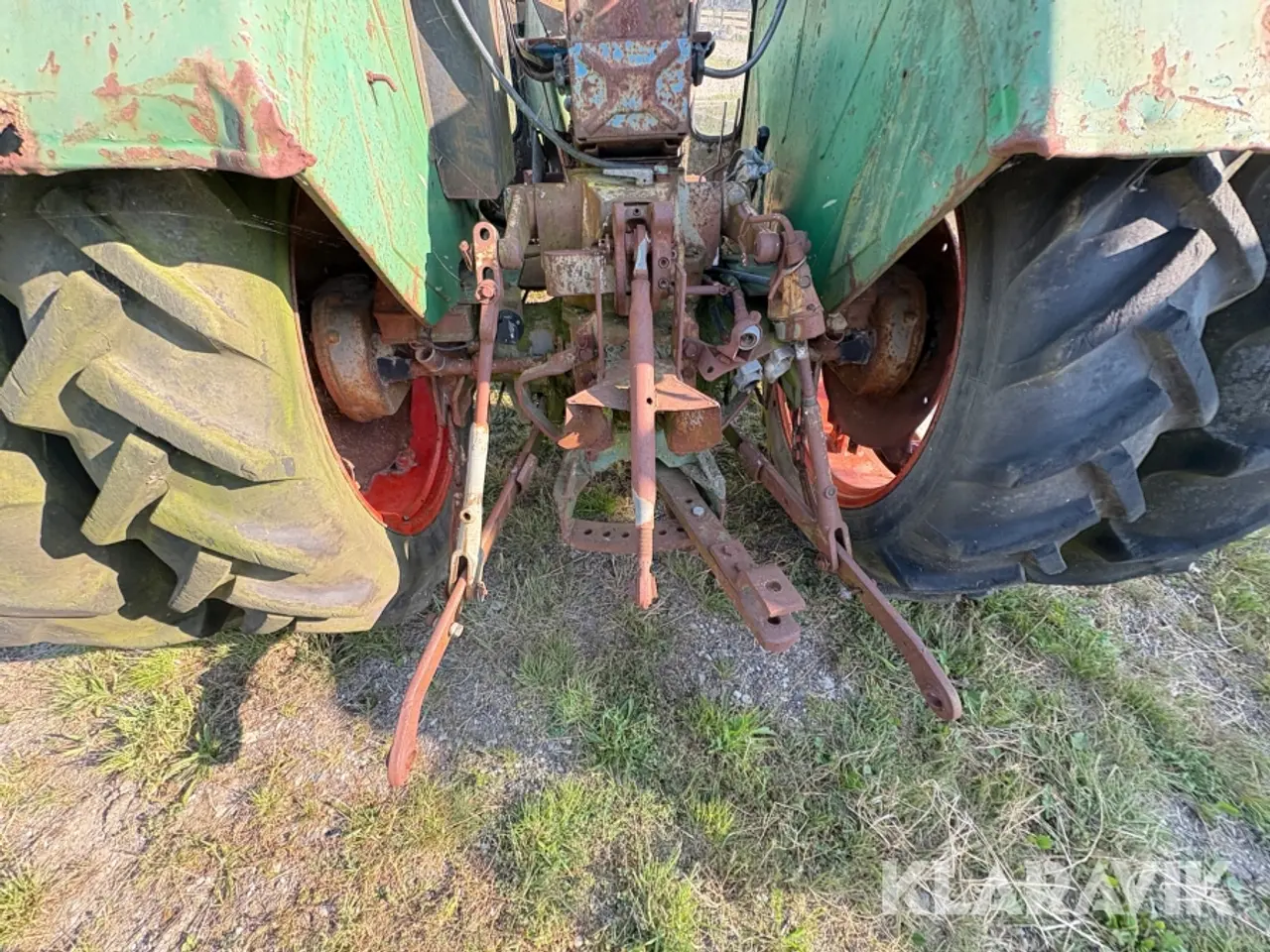 Billede 6 - Veterantraktor Deutz D500G Tvillinghjul og frontlæsser