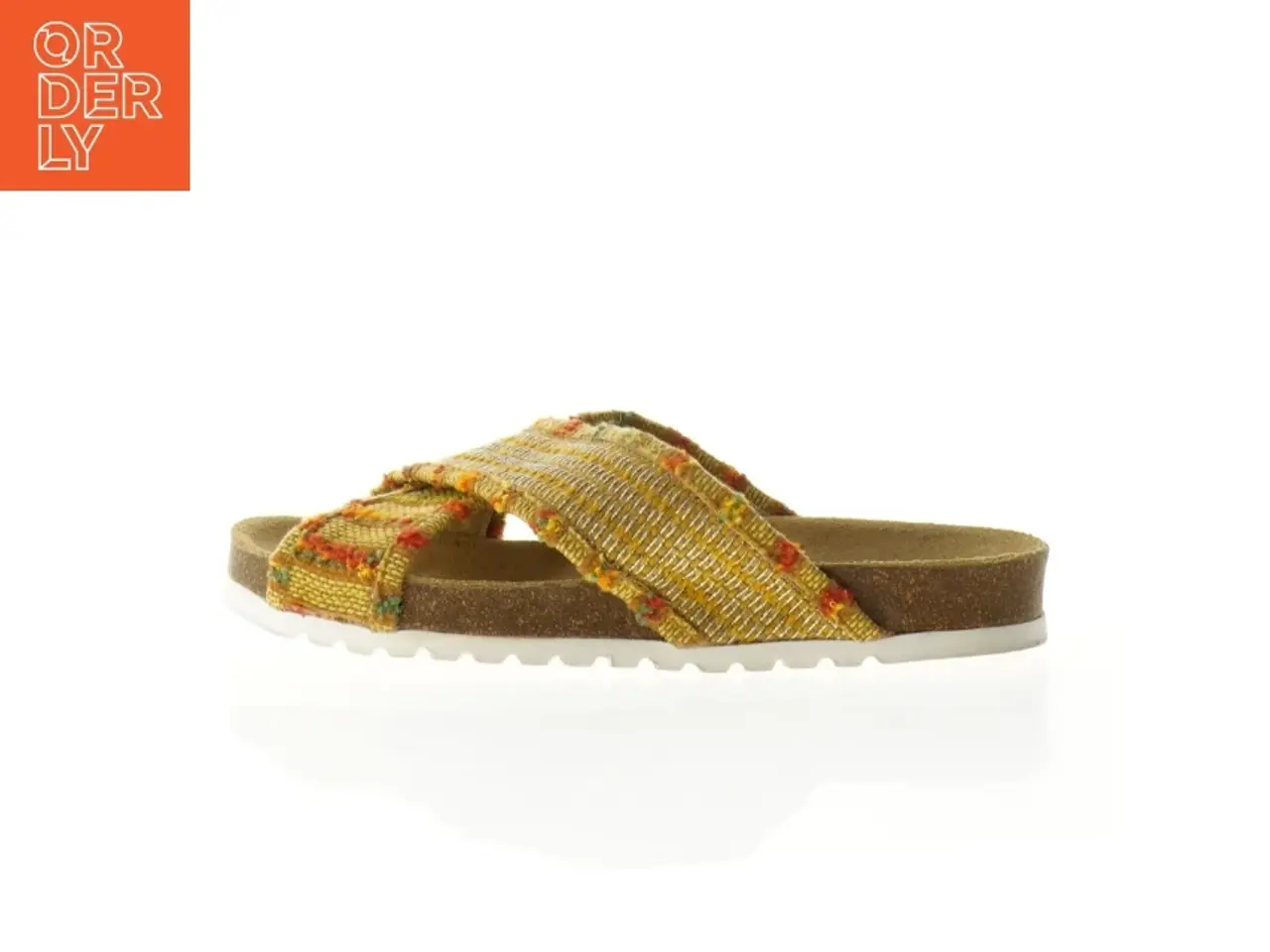 Billede 1 - Farverige stof sandaler fra Unmade (str. 37)