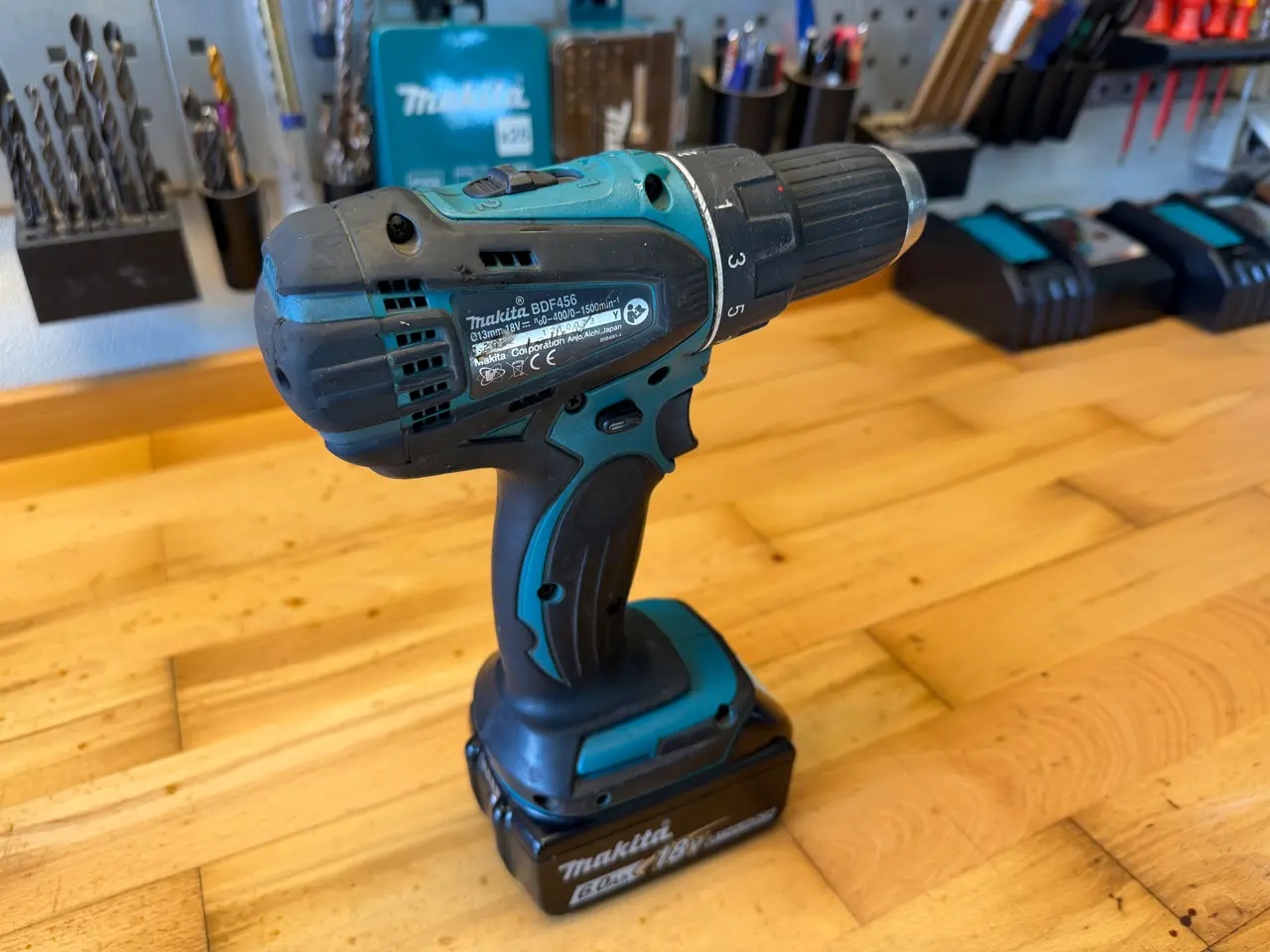 Billede 2 - Makita skruemaskine BDF456Z