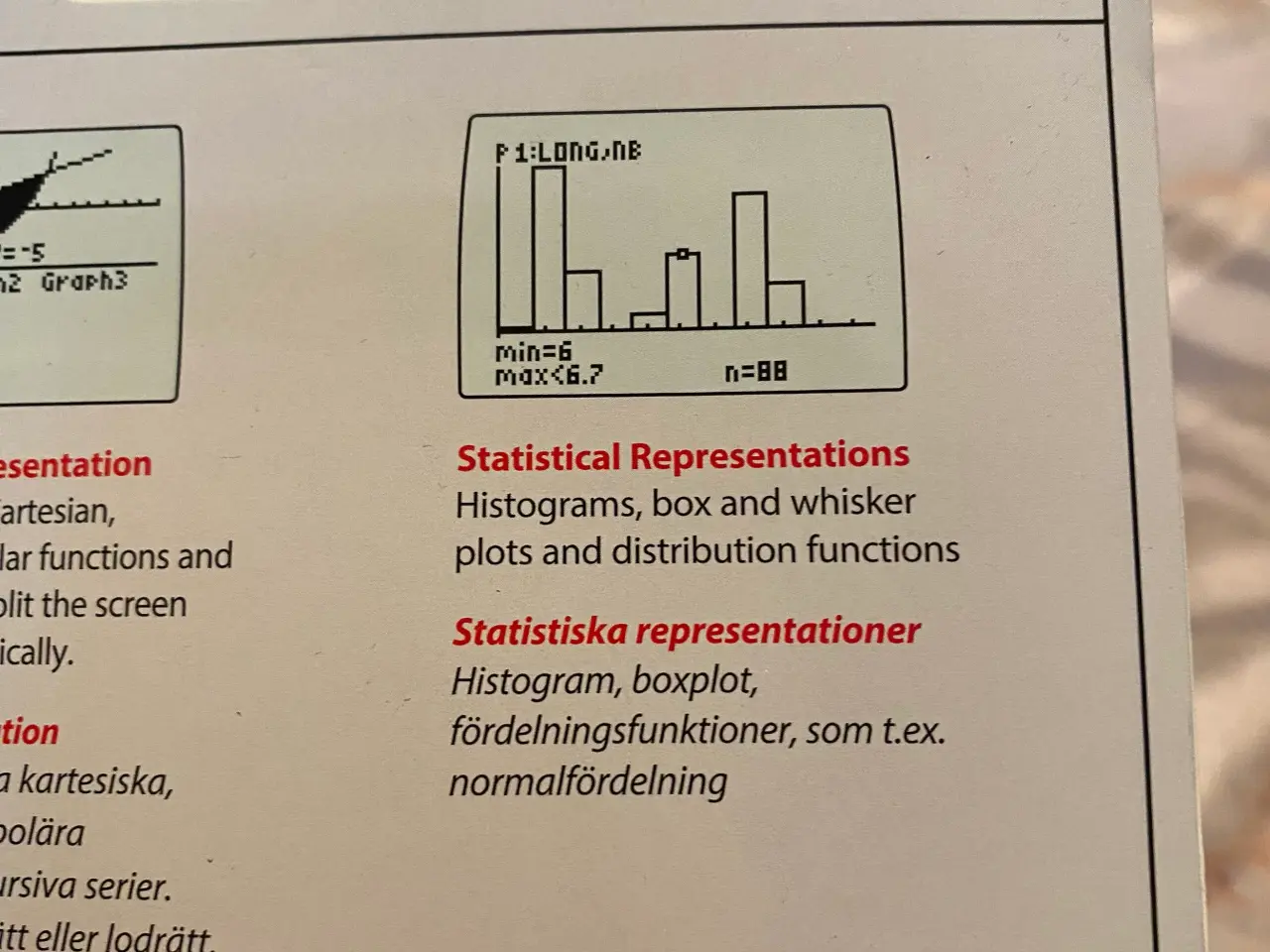 Billede 10 - TI- 82 stats grafregner