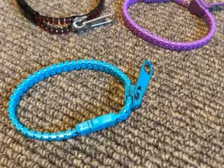 3 lynlås armbånd