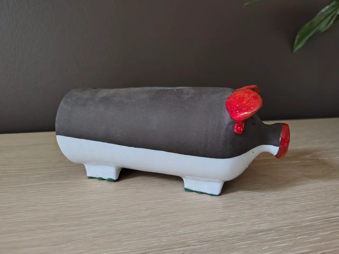 Billede 2 - Flot keramik pølsegris
