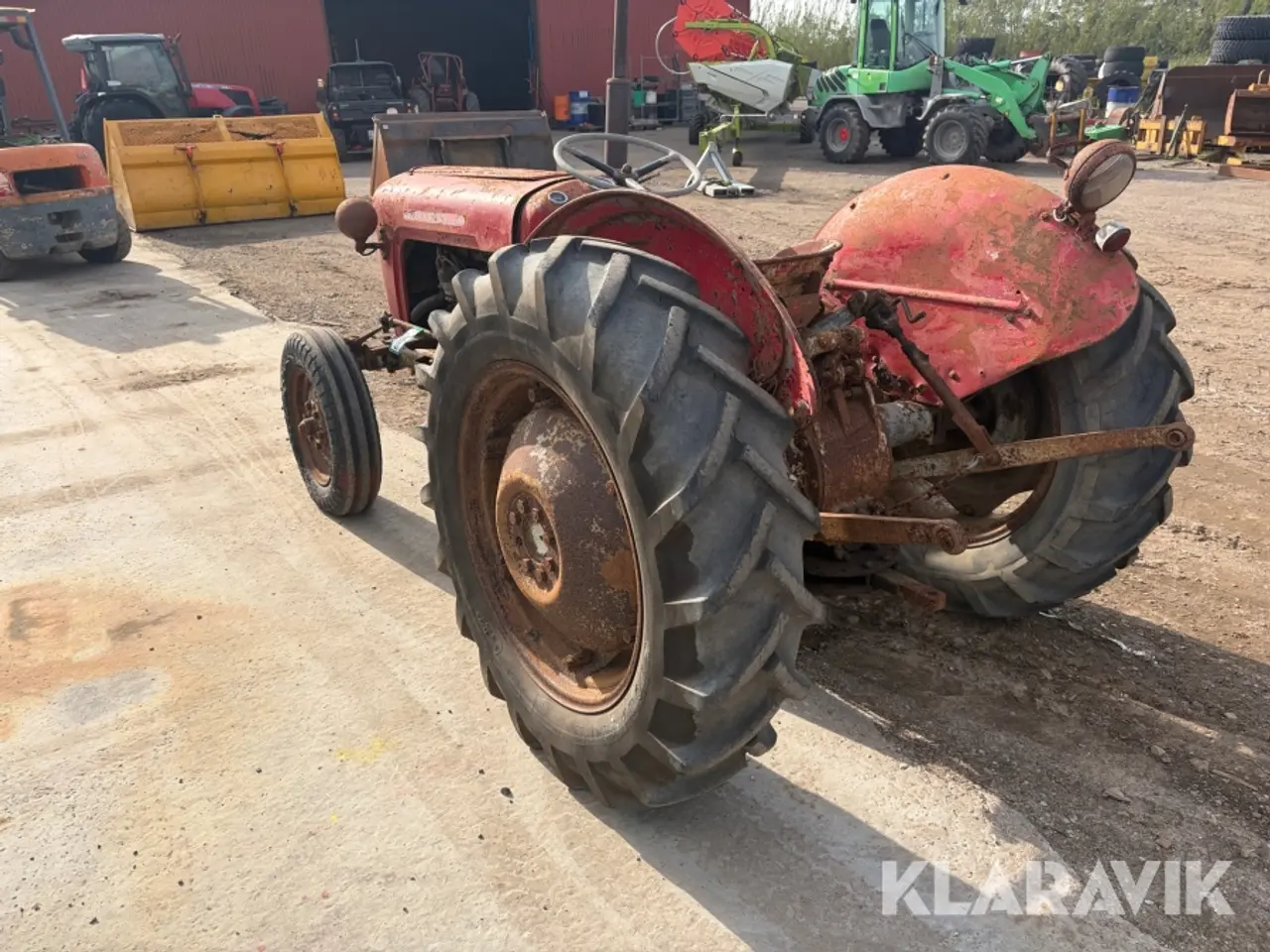 Billede 3 - Veteran traktor Massey Ferguson 35