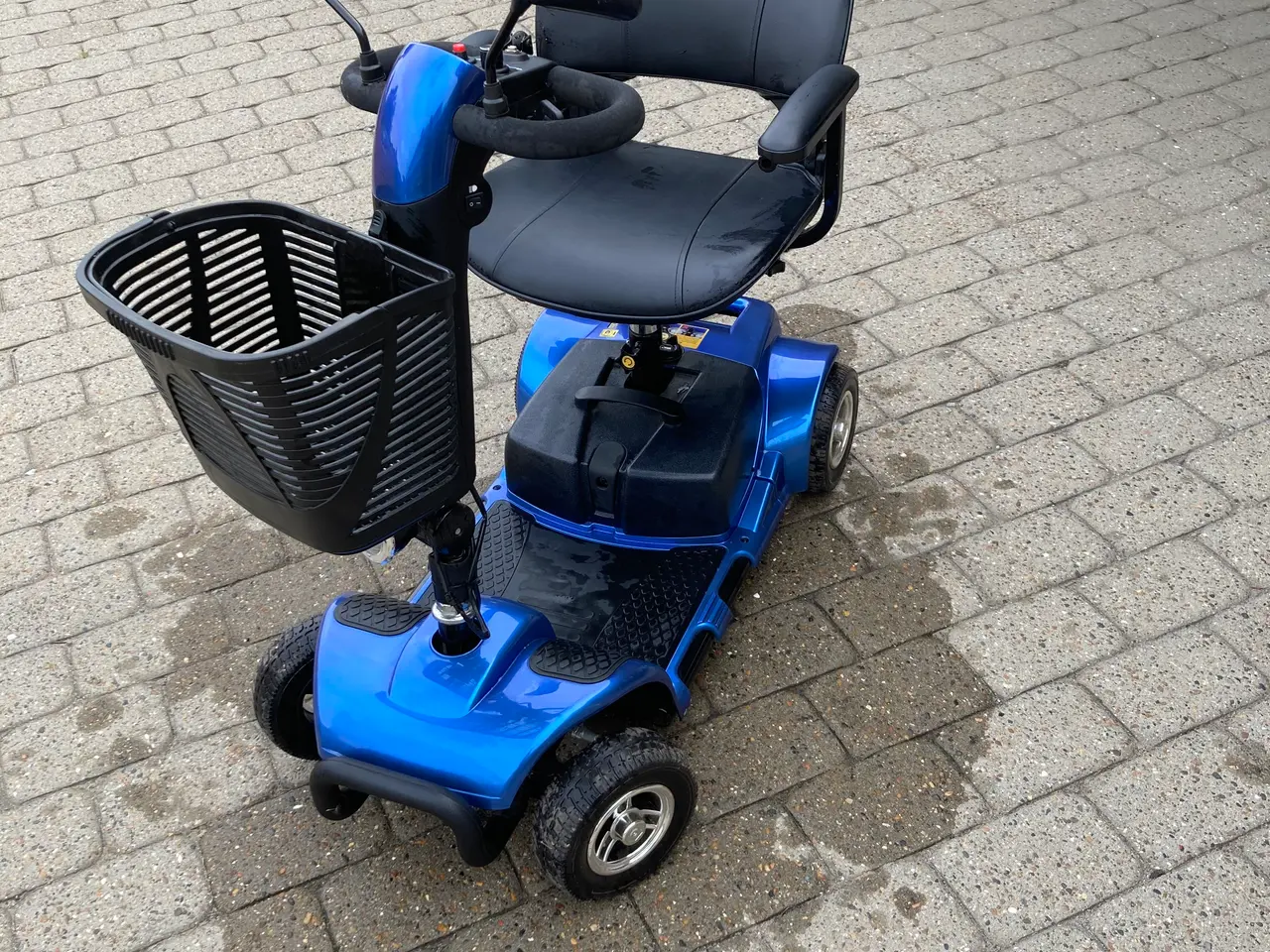 Billede 3 - LM 140 - Blå elscooter