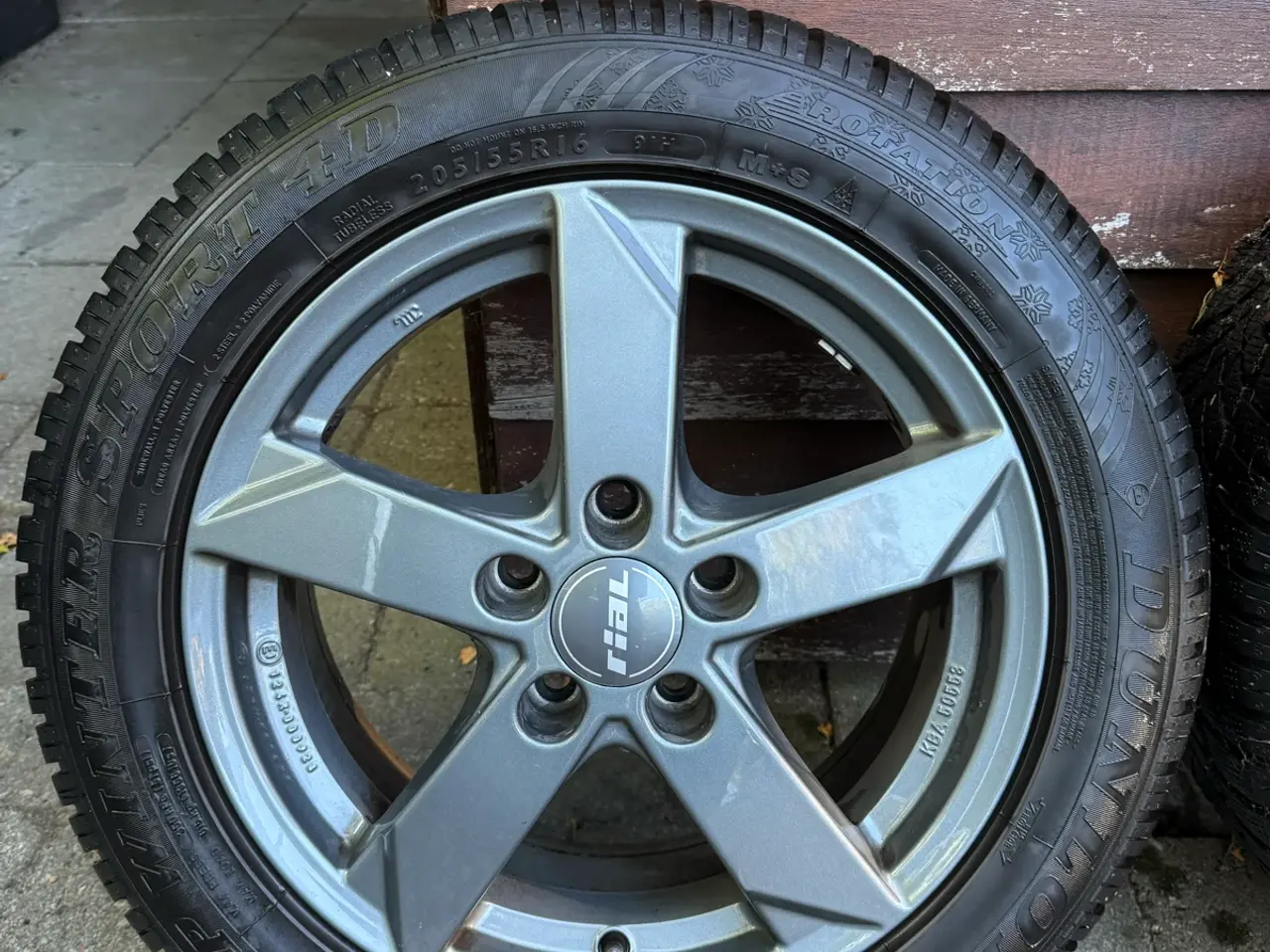 Billede 3 - Vinterhjul – 5x112 – 205/55 R16
