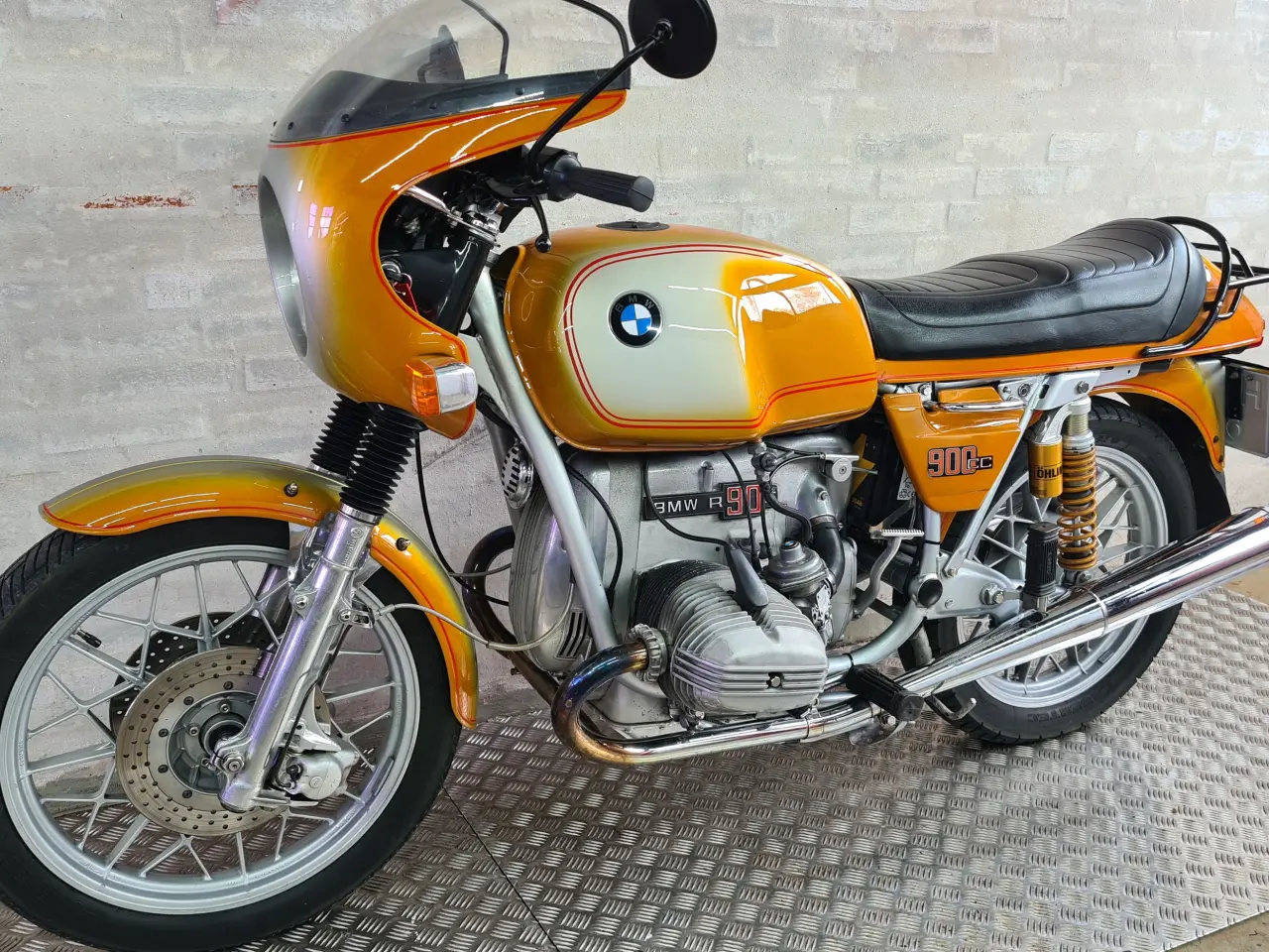 Billede 5 - BMW R75-5 Lavet som R90S årg 1970