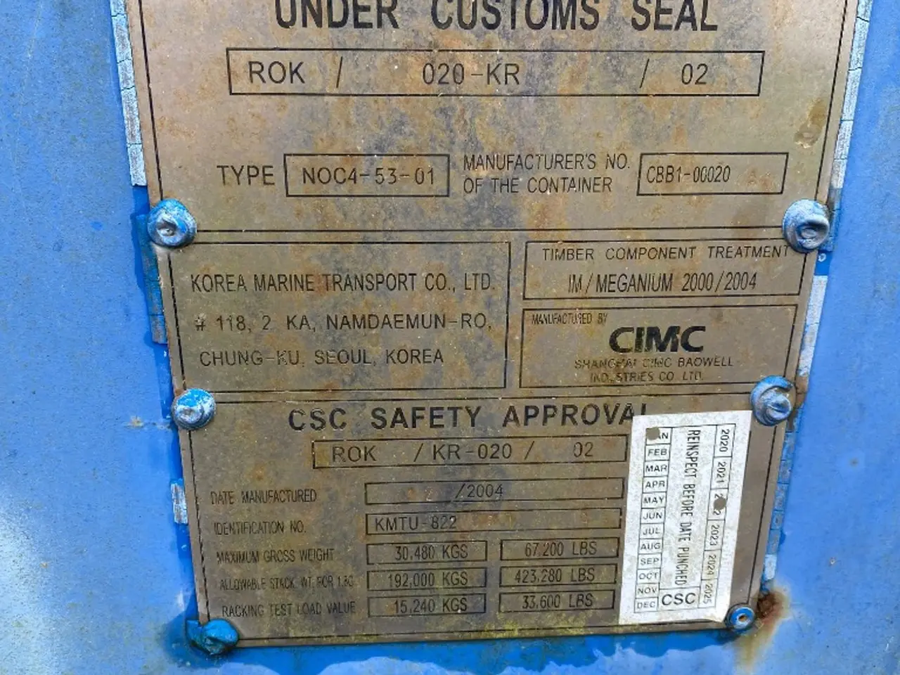 Billede 4 - CIMC 40 Fods container