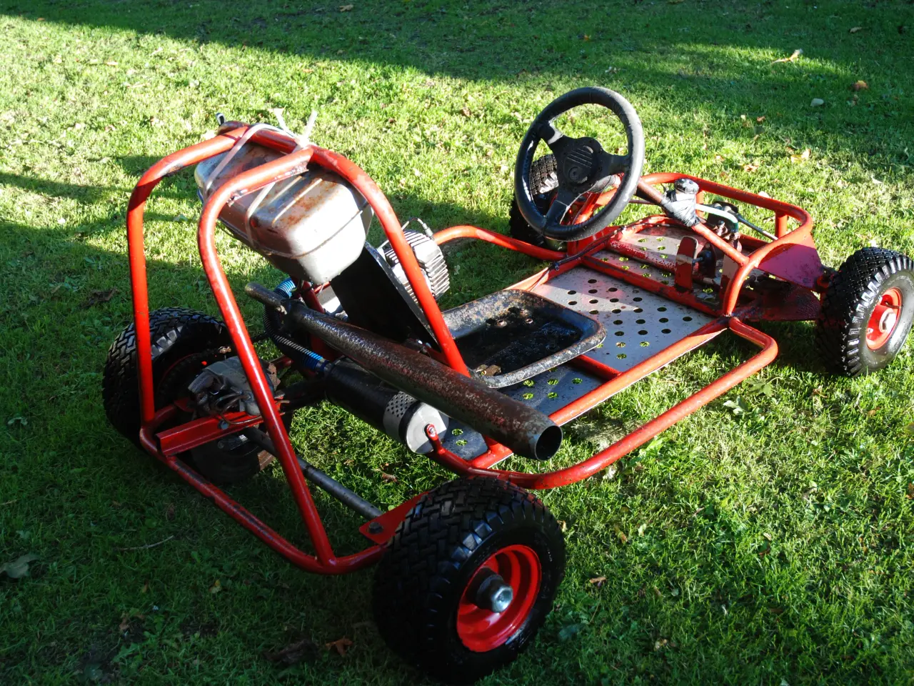 Billede 2 - Puck maxi motor - gokart er med !