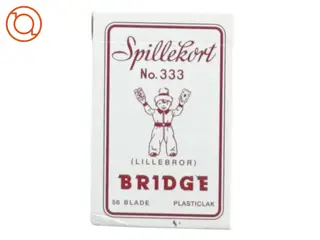 Spillekort fra Bridge (str. 9 x 6 cm)