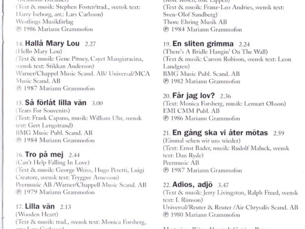 Billede 10 - Vikingarna – Danske Hits – 2CD