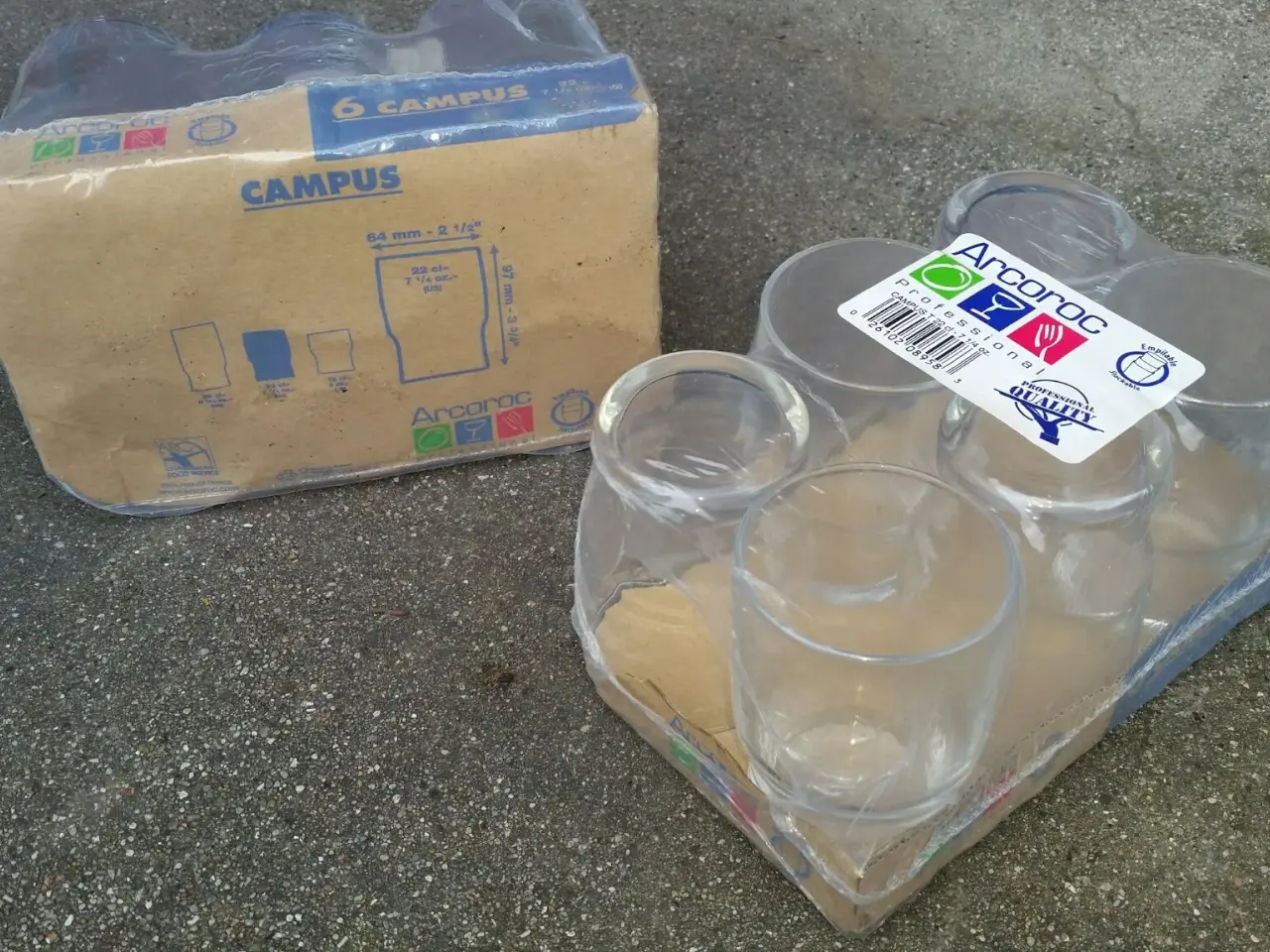 Billede 3 - Arcoroc Campus drikkeglas