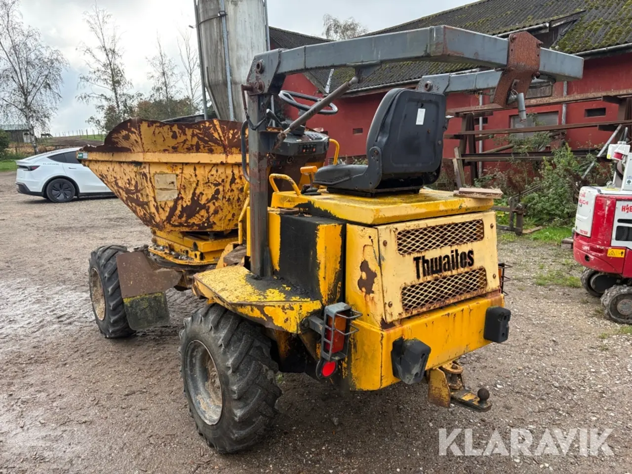 Billede 7 - Dumper Thwaites MACH 078/2 knækstyret med drejetip - 2 tons