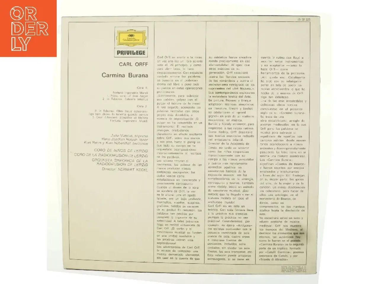 Billede 3 - Carl Orff, Camina Burana