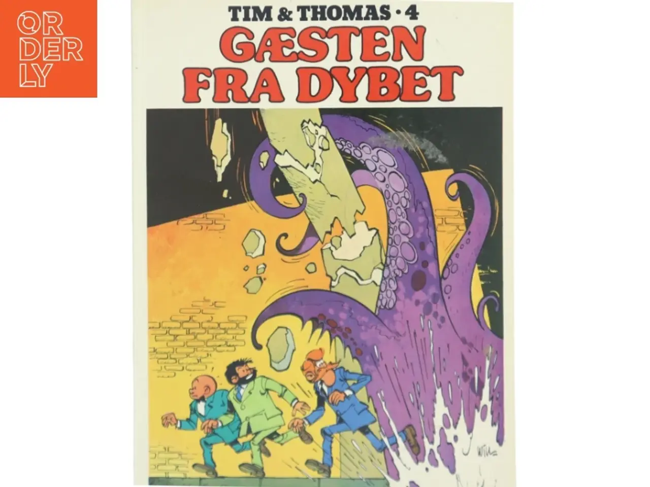 Billede 1 - Gæsten fra Dybet af Willy Vandersteen (Bog)