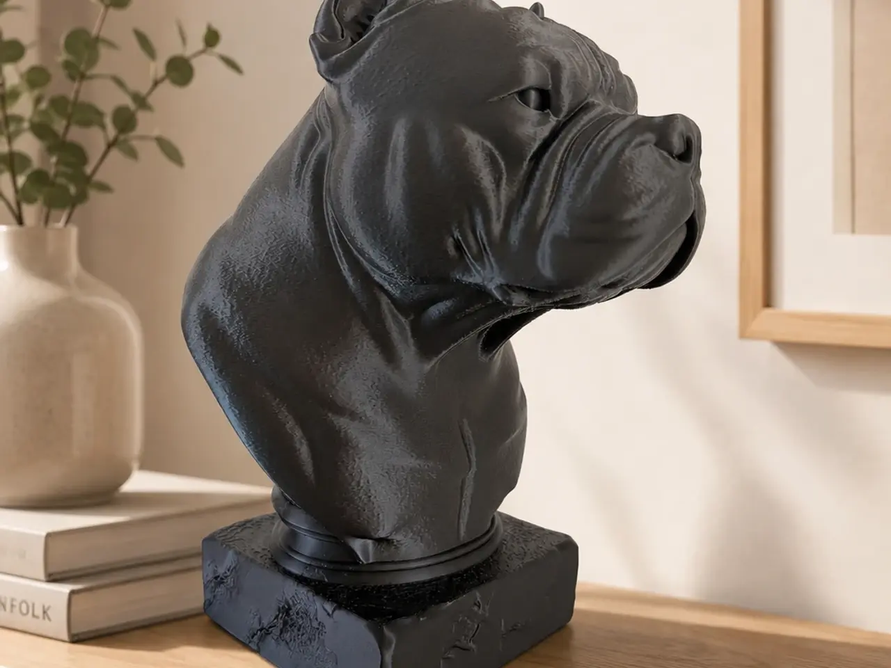 Billede 2 - Amerikansk bully buste - 23cm