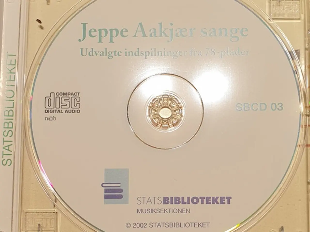 Billede 3 - Jeppe Aakjær – Jeppe Aakjær sange – CD