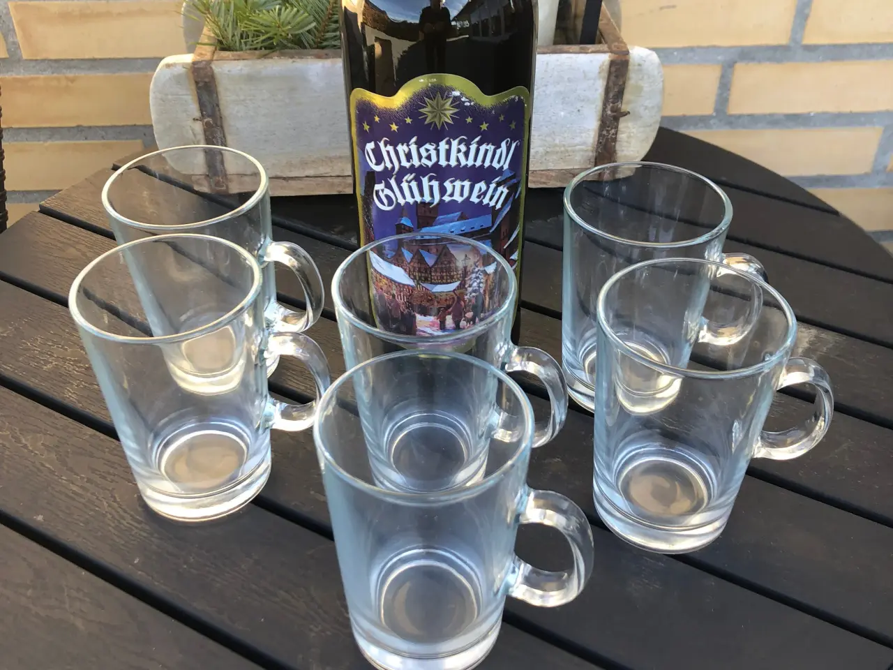Billede 1 - Glühwein med 6 glas