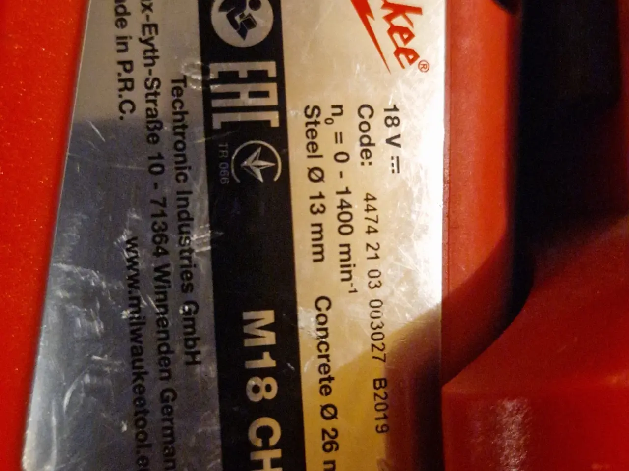 Billede 3 - Milwaukee M18 Slagboremaskine
