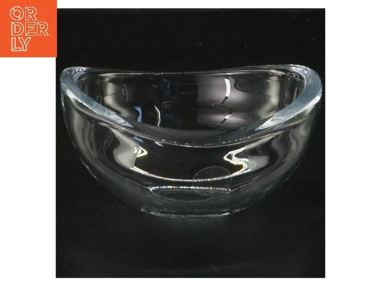 Billede 1 - Holmegaard Glasskål (str. 14 cm)