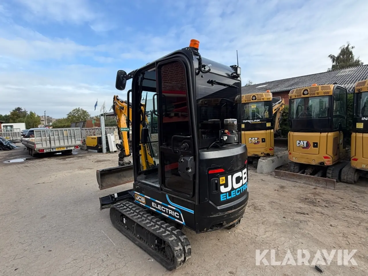Billede 2 - Gravemaskine JCB 19C-1E elektrisk med 120 cm planerskovl