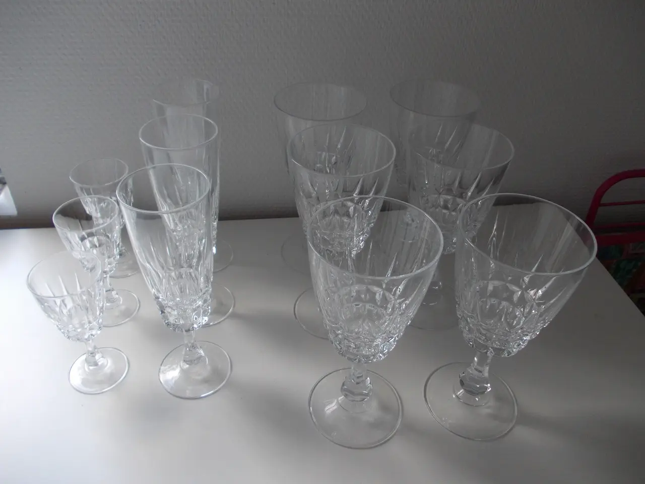 Billede 2 - Pompadour krystal glas