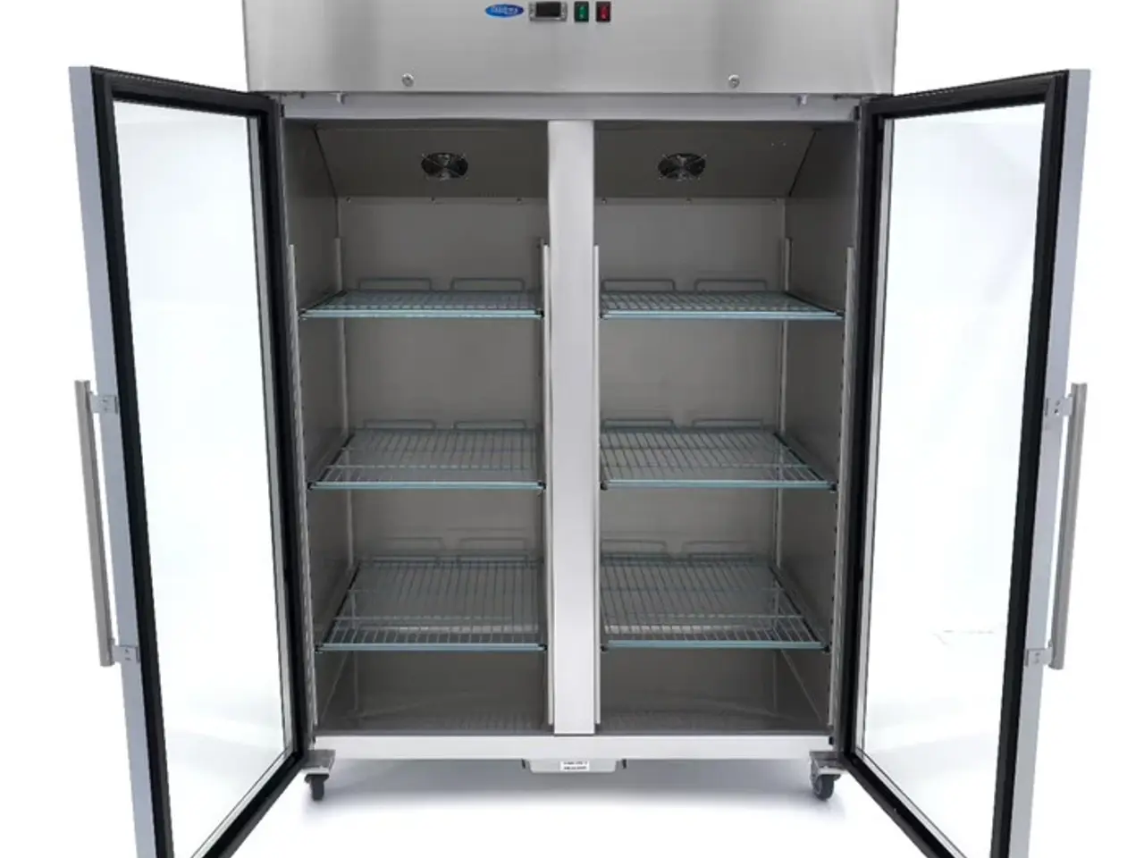 Billede 6 - Industrifryseskab med 2 glasdøre 2/1 GN – 1400 L