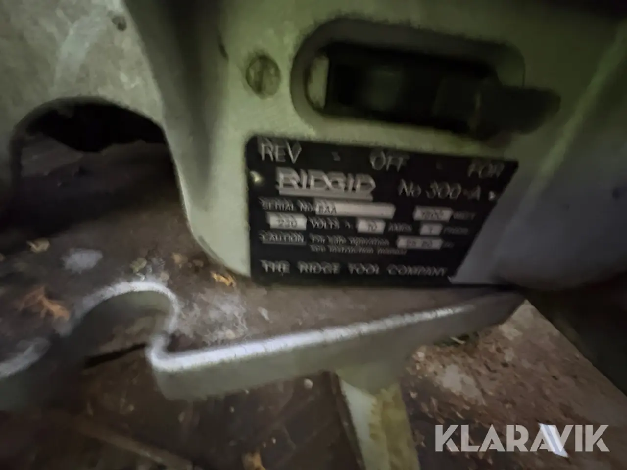 Billede 10 - Gevindskærer. Ridgid 300