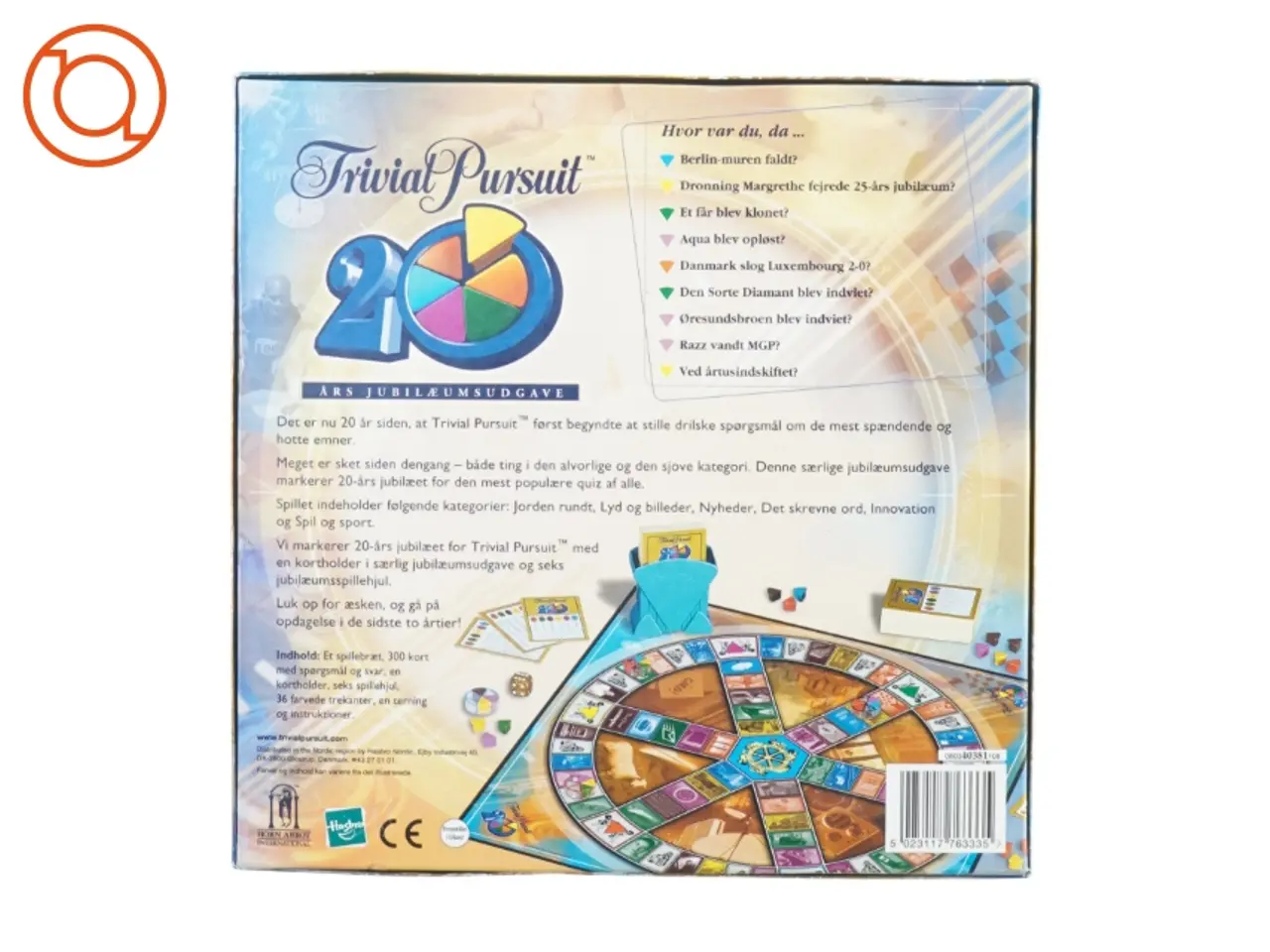 Billede 3 - Trivial pursuit fra Hasbro (str. 27 x 27 cm)