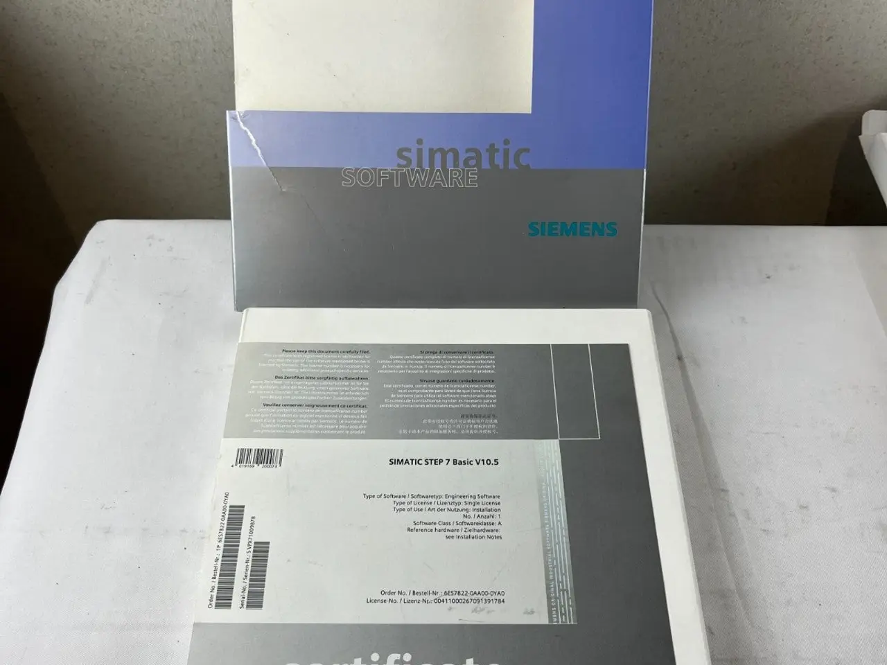 Billede 2 - Siemens SIMATIC STEP 7 Basic V10.5 Engineering DVD