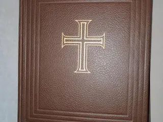 stor gammel billedbibel