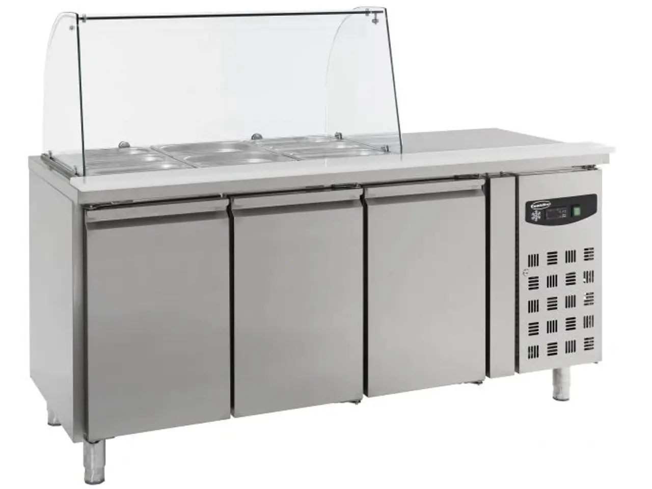Billede 1 - Saladette med 3 døre – B1795 x D700 x H1365 mm