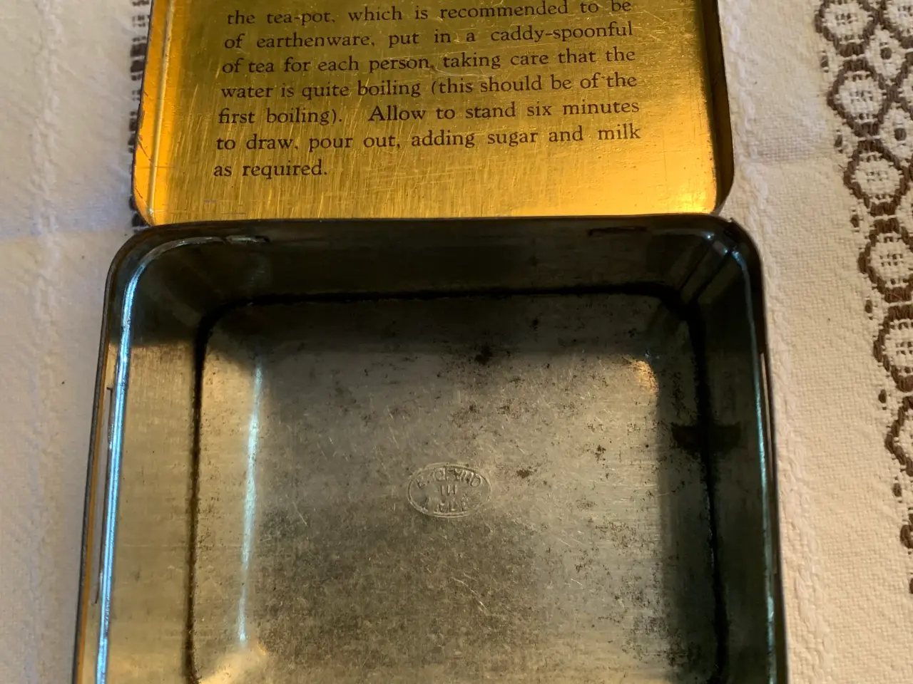 Billede 2 - Lyons Tin Tedåse