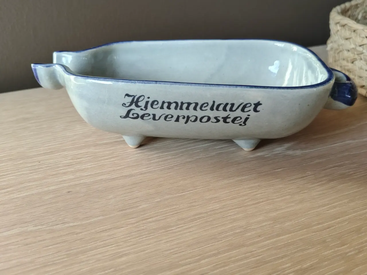 Billede 1 - Flot Aksini leverpostejs fad