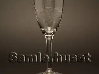 Stella Portvinsglas. H:130 mm.