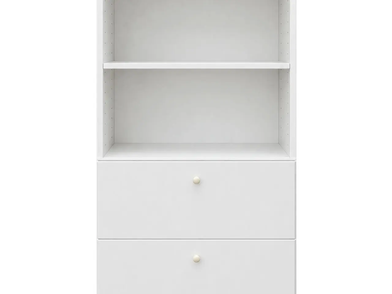 Billede 1 - Smart Ikea reol med 2 dybe skuffer