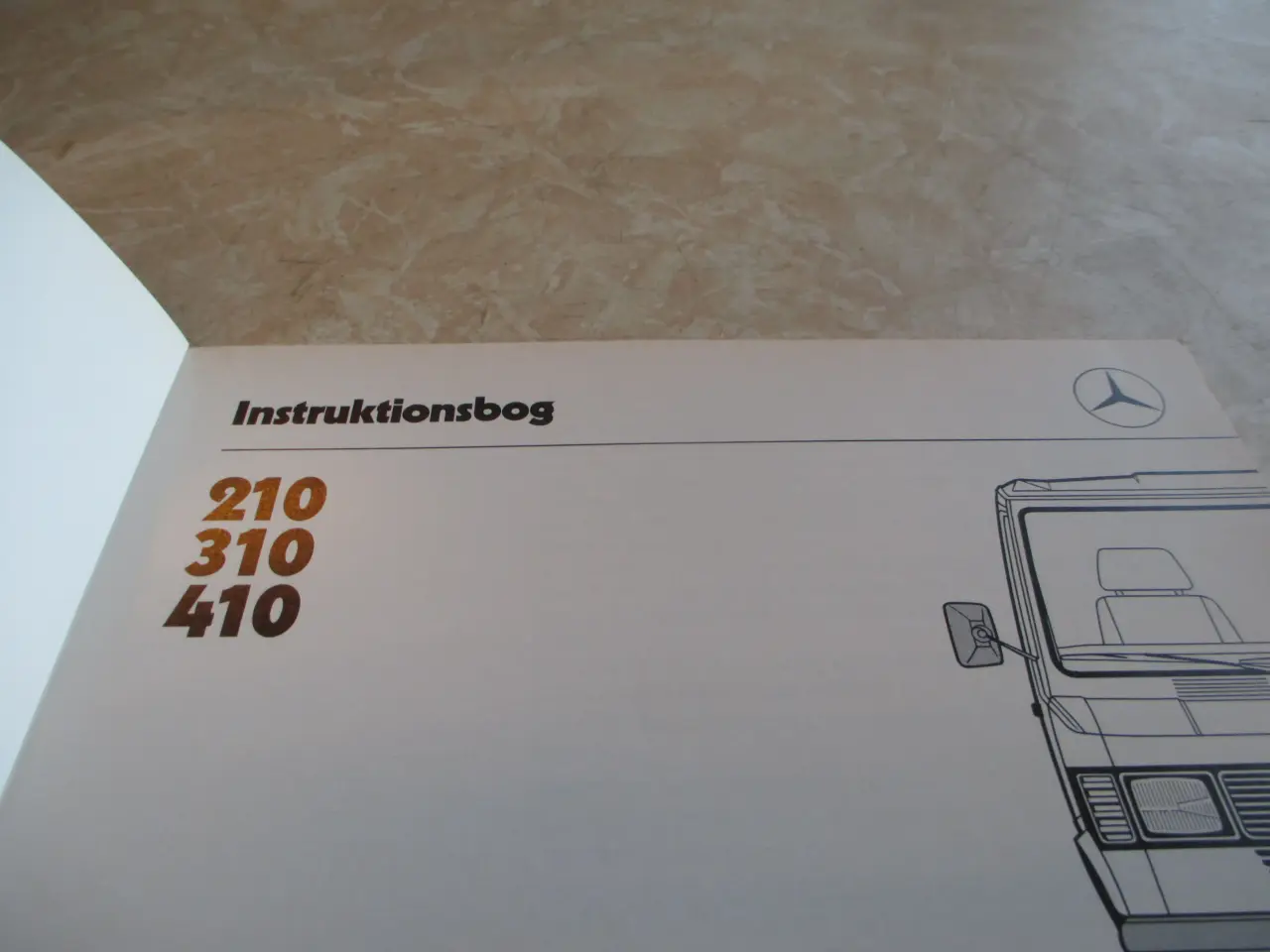 Billede 2 - Instruktions Bog Mercedes
