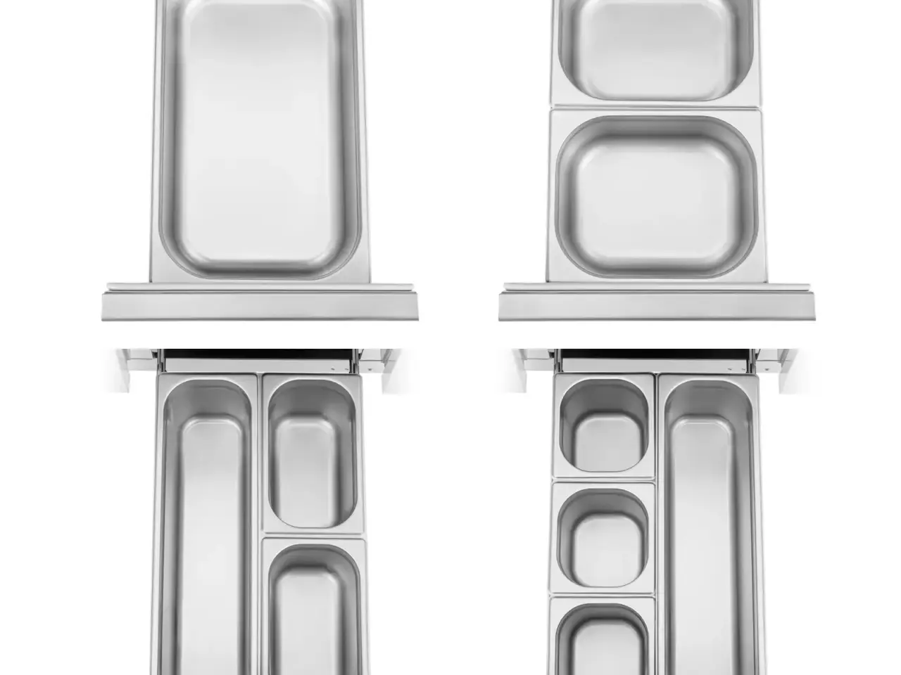 Billede 5 - Kølebord med skuffer – 280 l – 136 x 70 cm